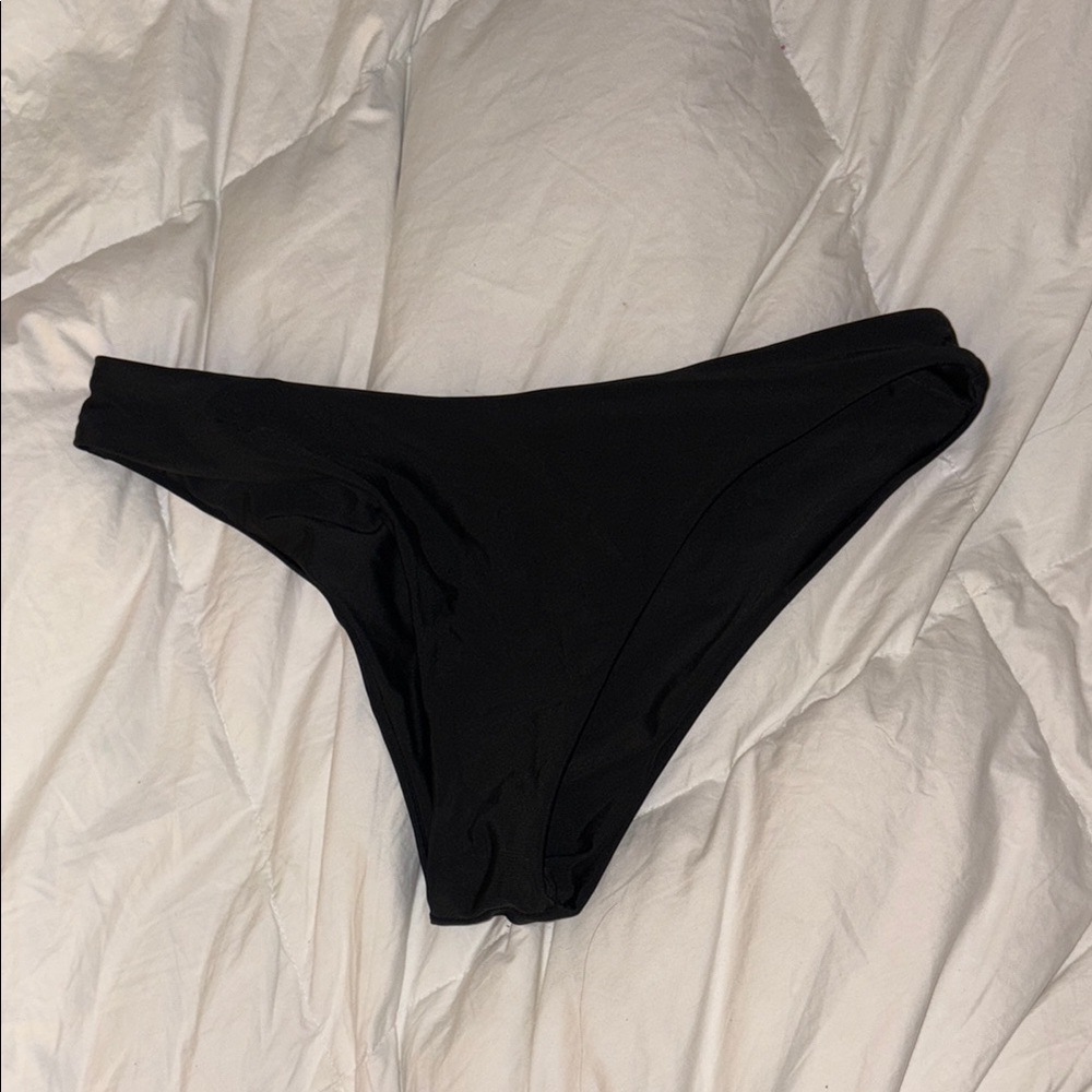 SHEIN Black Bikini Bottom small